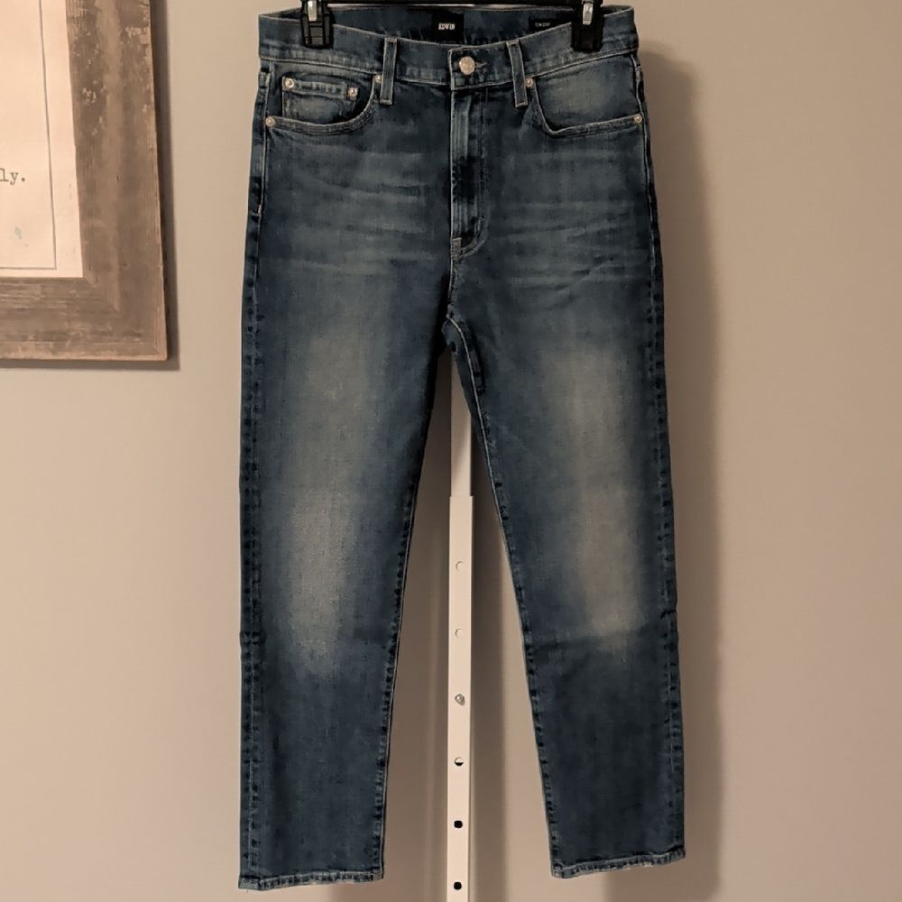 Edwin Women's Blue Straight Leg Jeans
